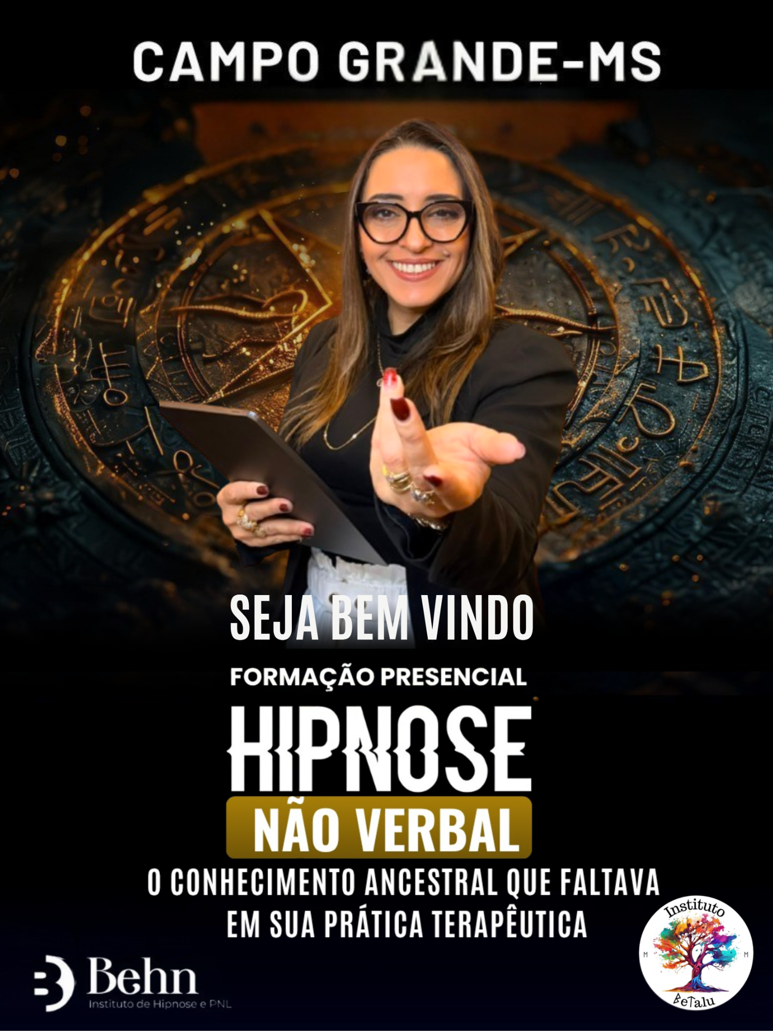 Formação Presencial em Hipnose Não Verbal em Campo Grande